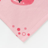 사랑 - LOVE in het Koreaans Fleece Deken (Hoek)