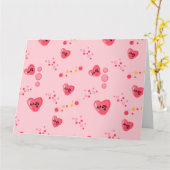 사랑 - LOVE in het Koreaans Kaart (Gele Bloem)