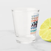 사 랑 해 ik hou van je in Koreaans hart SOJU Shot Glas (Links)