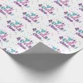 생 축 해 요 HAPPY BIRTHDAY Koreaans gepersonaliseerd Cadeaupapier (Hoek)