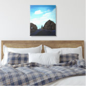 아 다 독 도 Dokdo Main Canvas Afdruk (Insitu (Slaapkamer))