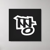 짱 JANG - De BEST ~ Korean Slang Hangul Language Canvas Afdruk (Voorkant)