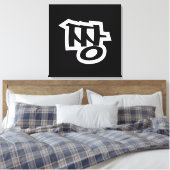 짱 JANG - De BEST ~ Korean Slang Hangul Language Canvas Afdruk (Insitu (Slaapkamer))