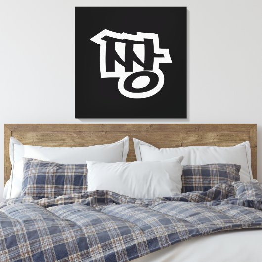 짱 JANG - De BEST ~ Korean Slang Hangul Language Canvas Afdruk (Insitu (Slaapkamer))