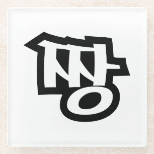 짱 JANG - De BEST ~ Korean Slang Hangul Language Glazen Onderzetter