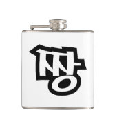 짱 JANG - De BEST ~ Korean Slang Hangul Language Heupfles (Voorkant)