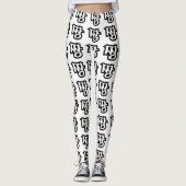 짱 JANG - De BEST ~ Korean Slang Hangul Language Leggings (Voorkant)
