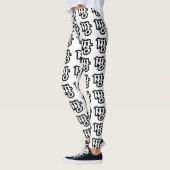 짱 JANG - De BEST ~ Korean Slang Hangul Language Leggings (Links)