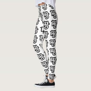 짱 JANG - De BEST ~ Korean Slang Hangul Language Leggings