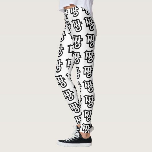 짱 JANG - De BEST ~ Korean Slang Hangul Language Leggings (Links)