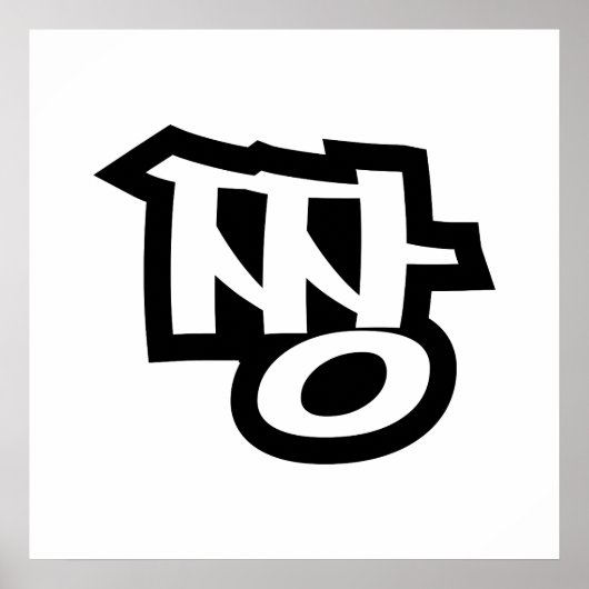 짱 JANG - De BEST ~ Korean Slang Hangul Language Poster (Voorkant)