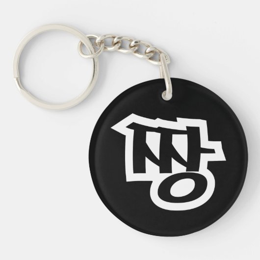 짱 JANG - De BEST ~ Korean Slang Hangul Language Sleutelhanger (Voorkant)