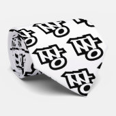 짱 JANG - De BEST ~ Korean Slang Hangul Language Stropdas (Opgerold)