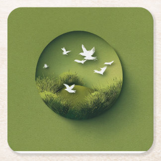 초록액자 KARTONNEN ONDERZETTERS