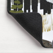 호 이 (Siberische tijger) Muismat (Hoek)