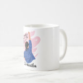 화 팅 - Good Luck Korean Hangul Koffiemok (Voorkant rechts)