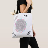 ３つの大切な要素と「縁結曼荼羅」 TOTE BAG (Dichtbij)