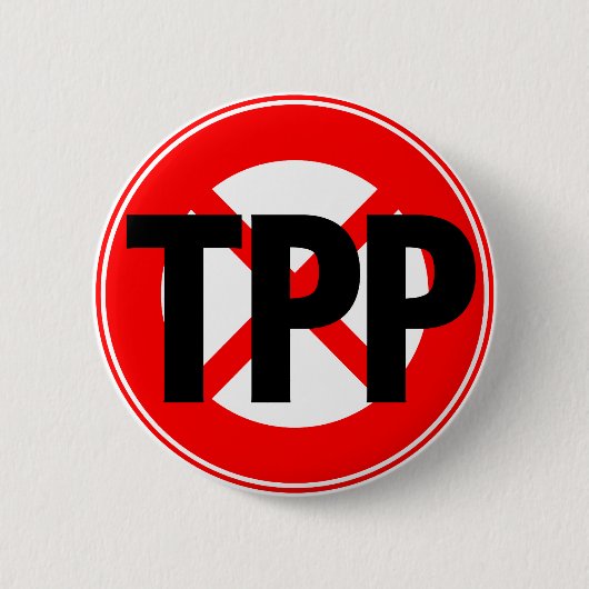 ＮＯ　ＴＰＰ RONDE BUTTON 5,7 CM (Voorkant)
