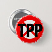 ＮＯ　ＴＰＰ RONDE BUTTON 5,7 CM (Voorkant /achterkant)
