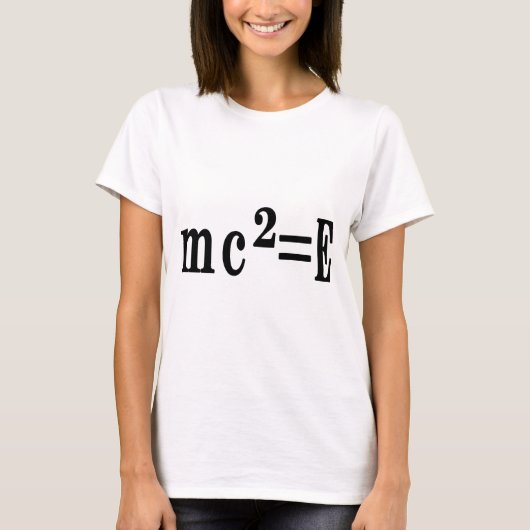 mc²=E T-shirt (Voorkant)