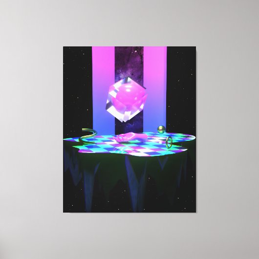 ｔｈｅ　ｉｓｌａｎｄ　は ヾ canvas afdruk (Voorkant)