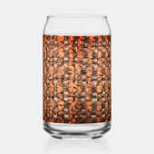 "𝐅𝐚𝐛𝐫𝐢𝐜" drink bril blikvorm glas (Links)