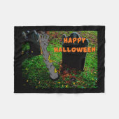 𝐇𝐀𝐏𝐏𝐘 𝐇𝐀𝐋 𝐋 𝐎 𝐖 𝐄 𝐄 𝐍 FLEECE DEKEN (Voorkant (Horizontaal))