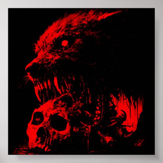 𝗕𝗢𝗥𝗡𝗧𝗢 𝗞 𝗜 𝗟 𝗟 | Mat papier afdrukken Poster (Voorkant)