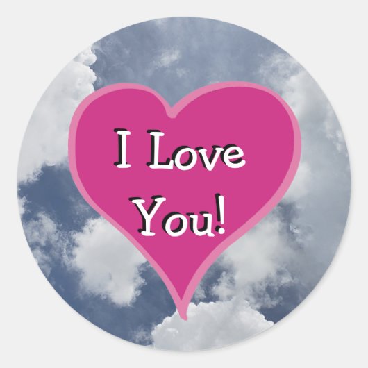 𝗜 𝗟𝗼𝘃𝗲 𝗬𝗼𝘂! Sticker (Voorkant)
