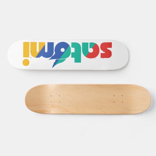 𝙩𝙚𝙖𝙢 𝙨𝙖𝙩𝙤 𝙢 𝙞 PERSOONLIJK SKATEBOARD (Horizontaal)