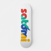 𝙩𝙚𝙖𝙢 𝙨𝙖𝙩𝙤 𝙢 𝙞 PERSOONLIJK SKATEBOARD (Voorkant)