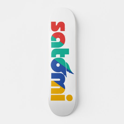 𝙩𝙚𝙖𝙢 𝙨𝙖𝙩𝙤 𝙢 𝙞 PERSOONLIJK SKATEBOARD (Voorkant)
