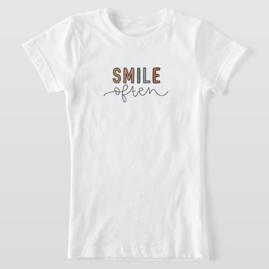 𝚂𝚖𝚒𝚕𝚎 𝙾𝚏𝚝𝚎𝚗 t shirt design (Laagn)