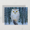 Zoek naar winter owl briefkaarten Elk persoon