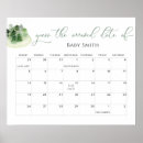 Zoek naar baby shower kalenders Groen