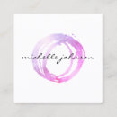 Zoek naar paars visitekaartjes Salon