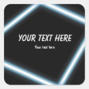 Zoek naar neon blauw stickers Verjaardag