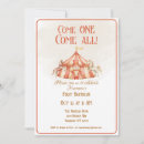 Zoek naar circus verjaardag uitnodigingen Ieder kind