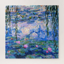 Zoek naar monet water lilies puzzels Waterleugens