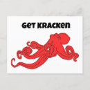 Zoek naar octopus cartoon briefkaarten Ocean