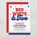 Zoek naar vlag van amerika uitnodigingen Rood wit en blauw