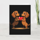 Zoek naar daschund kaarten Liefde