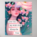 Zoek naar vrouw kind posters Vintage