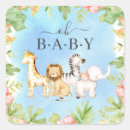 Zoek naar oerwoud stickers Baby shower