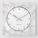 Zoek naar faux marble klokken Marmer