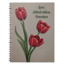 Zoek naar tulp notitieboeken Rood