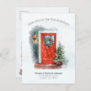 Zoek naar rode deur briefkaarten Gast