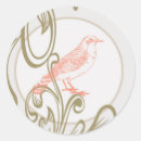 Zoek naar vogel huwelijk stickers Vintage