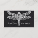 Zoek naar vintage insect visitekaartjes Libel