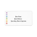 Zoek naar chakra etiketten Rainbow